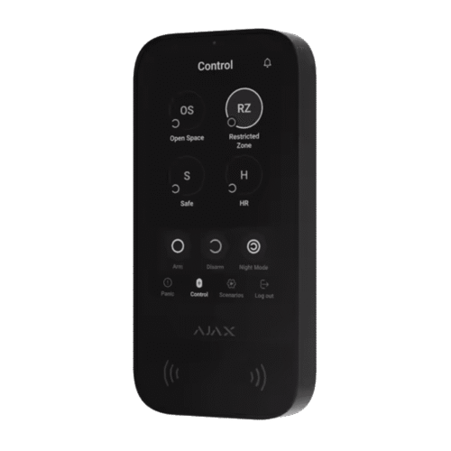 Ajax tipkovnica – KeyPad TouchScreen BL