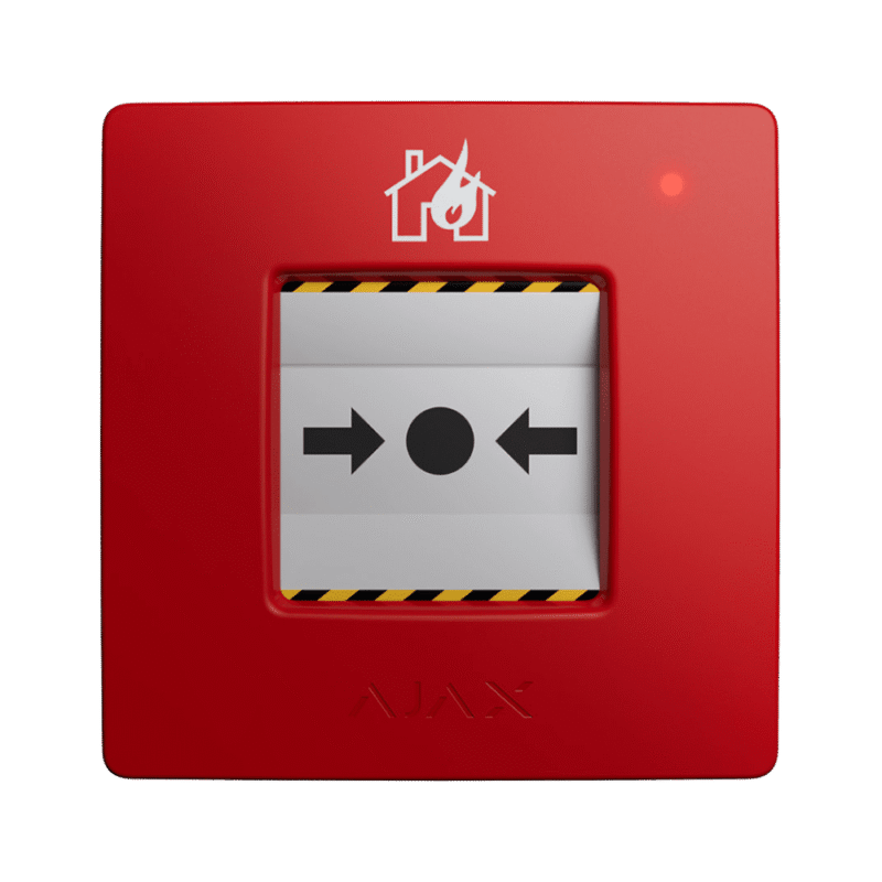 Ajax ročni javljalnik požara – Manual Call Point (Red)