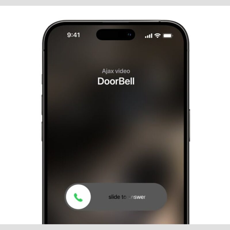 Ajax video zvonec – Doorbell BL