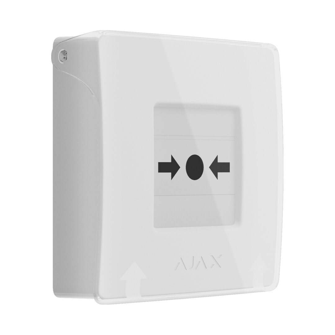 Ajax ročni javljalnik požara – Manual Call Point (White)
