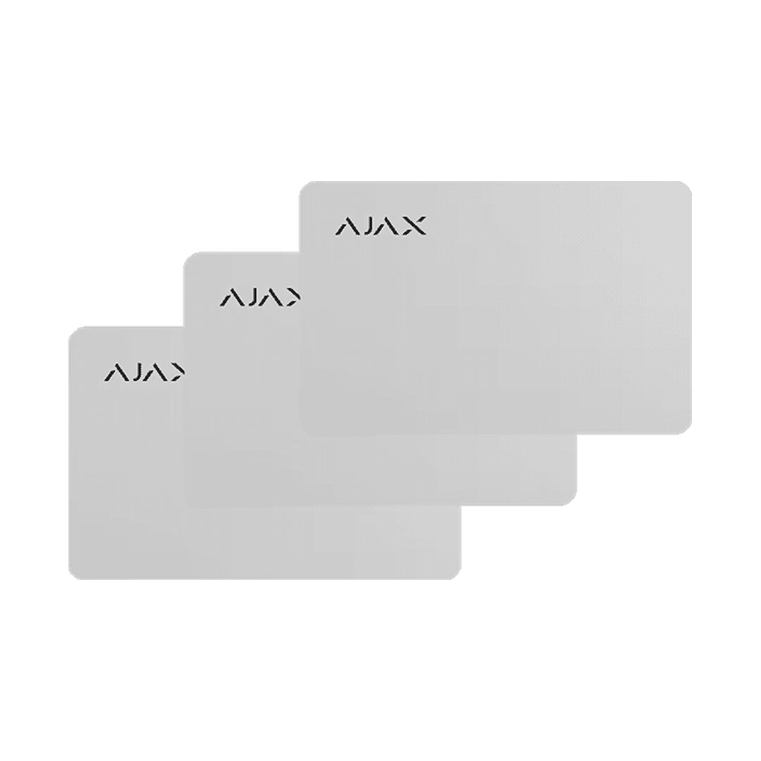 Ajax brezstična kartica – Pass (3pcs) WH
