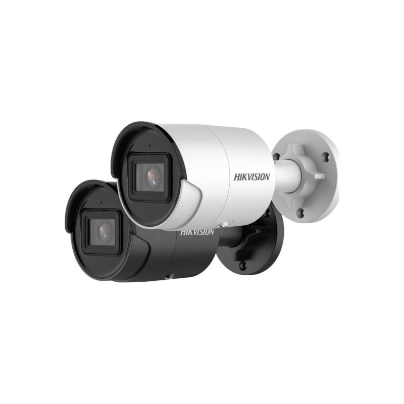 Hikvision cevna IP-kamera 8 Mp AcuSense – DS-2CD2083G2-IU (2.8 mm) črna