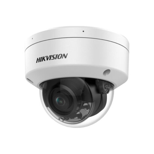 Hikvision kupolna IP-kamera 8 Mp AcuSense Smart Hybrid Light – DS-2CD2187G2H-LISU (2.8 mm) črna