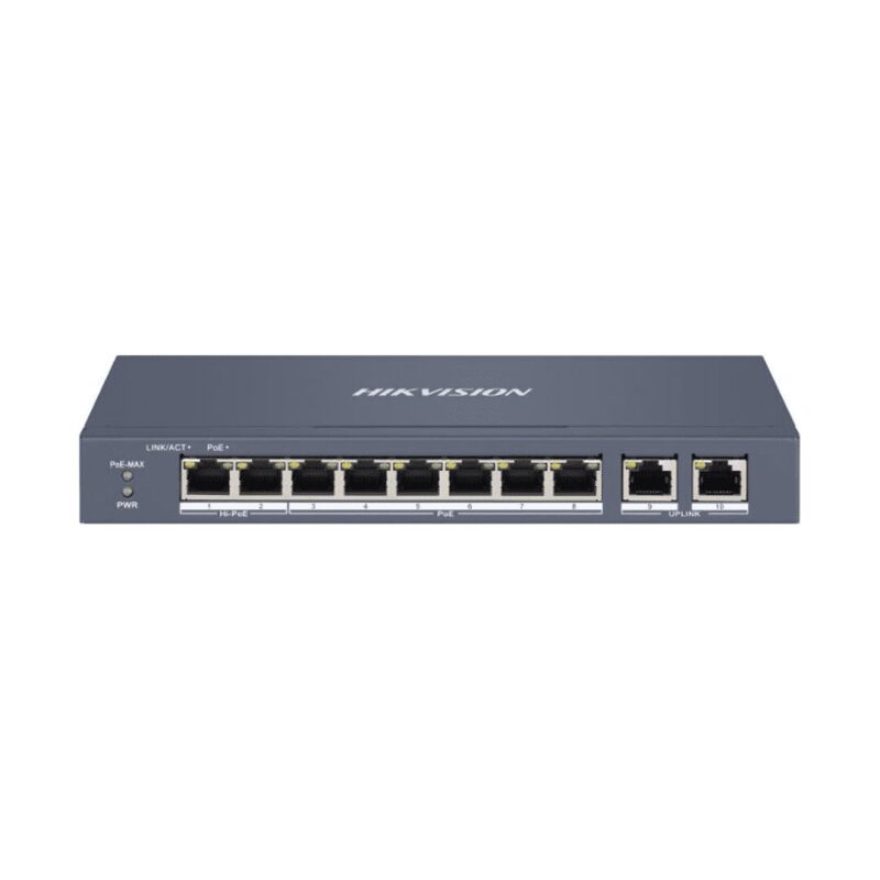 Hikvision mrežno stikalo (switch) – DS-3E1310HP-EI(B)