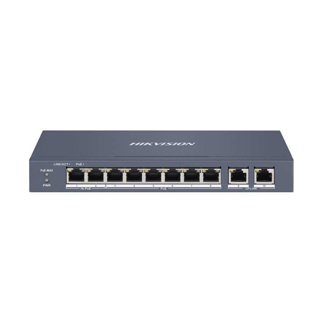 Hikvision mrežno stikalo (switch) – DS-3E1310HP-EI(B)