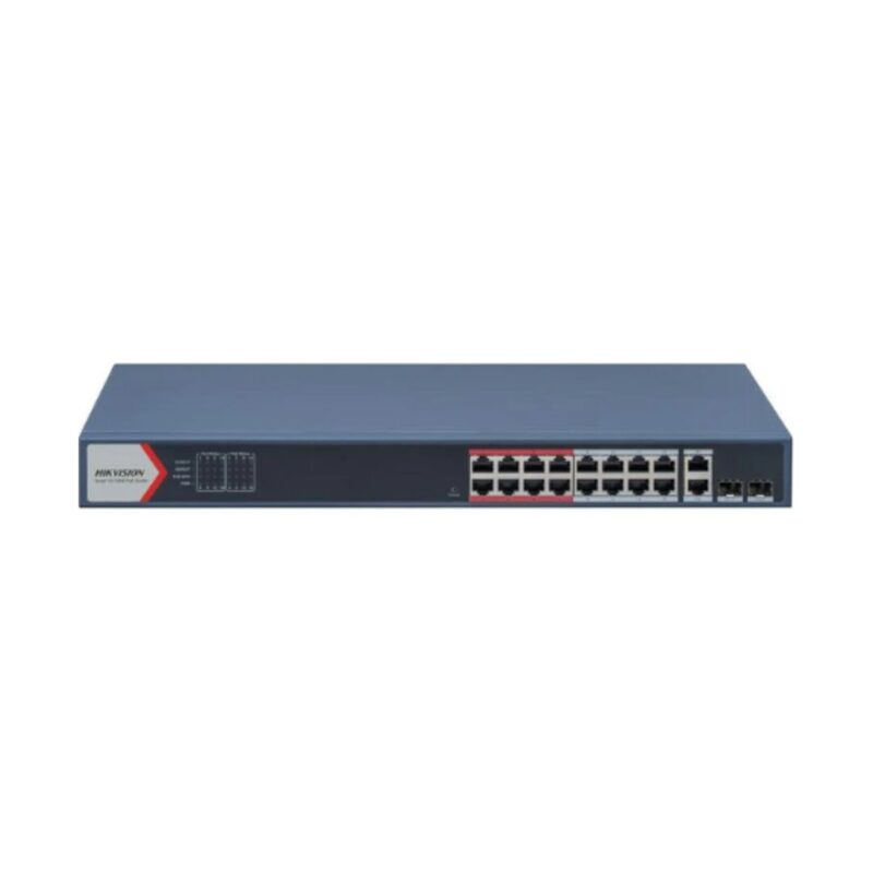 Hikvision mrežno stikalo (switch) – DS-3E1318P-EI(B)