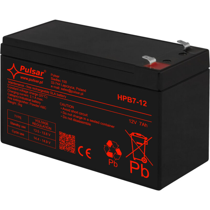Pulsar HPB7-12 Pulsar HPB7-12
