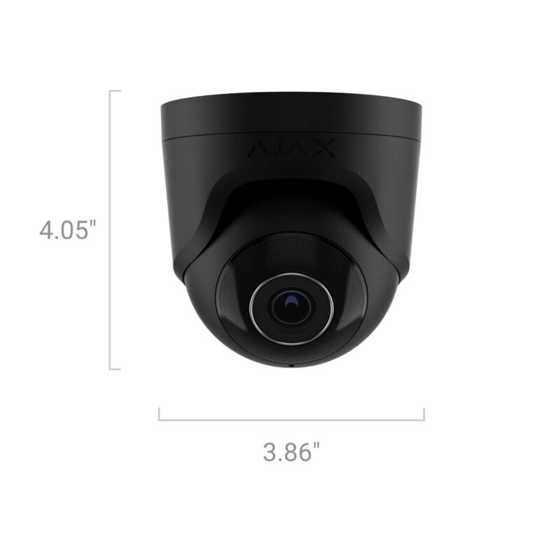 Ajax IP-kamera – TurretCam (8 Mp/2.8 mm) WH